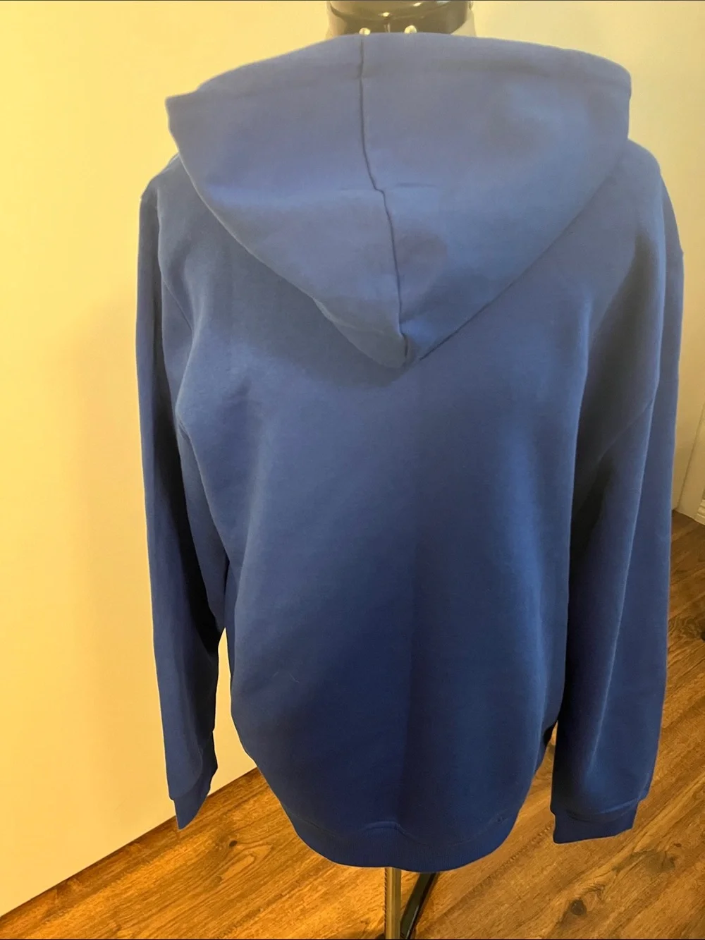 Reebok Men's Royal Blue Logo Crewneck Hoodie - Picture 5 of 5